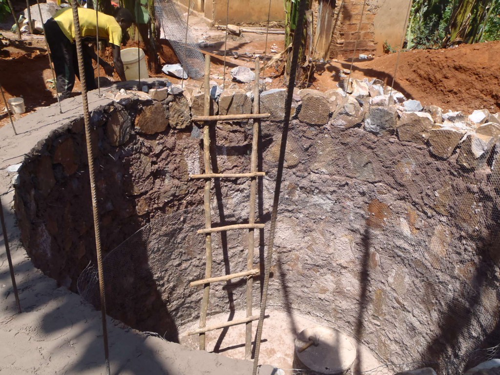 MAVUNO water tank construction